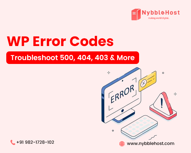How to Fix WP Error Codes 500, 404, 403, 401, 502, 503, Troubleshoot WP Errors