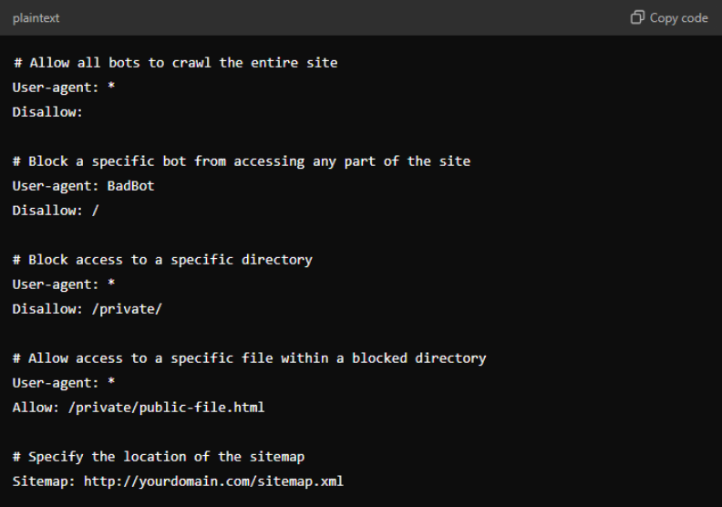 Set Up a robots.txt File Manually