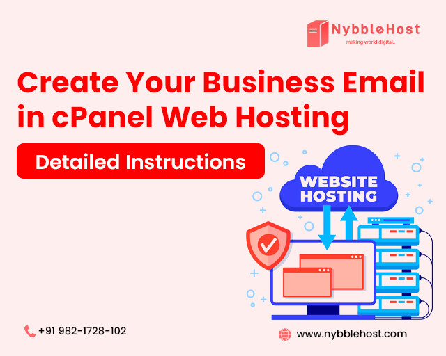 Create Your Business Email in cPanel Web Hosting – Detailed Instructions | Nybble Host How to Set Up a Business Email Account in cPanel – Quick Tutorial | Nybblehost
