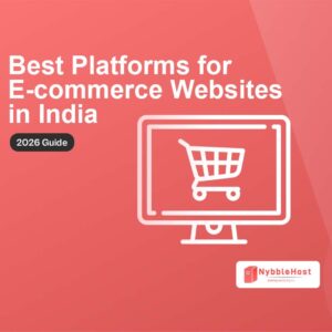 Best e-commerce website platform in India (2026 Guide)-Nybble Host