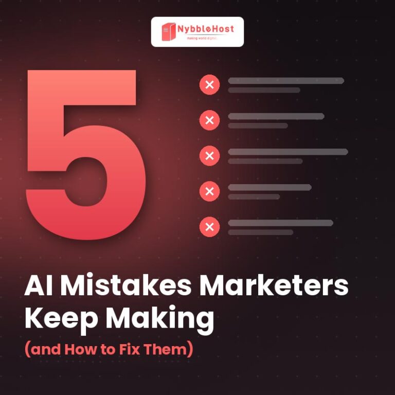 5 AI Mistakes Marketers Keep Making (and How to Fix Them)